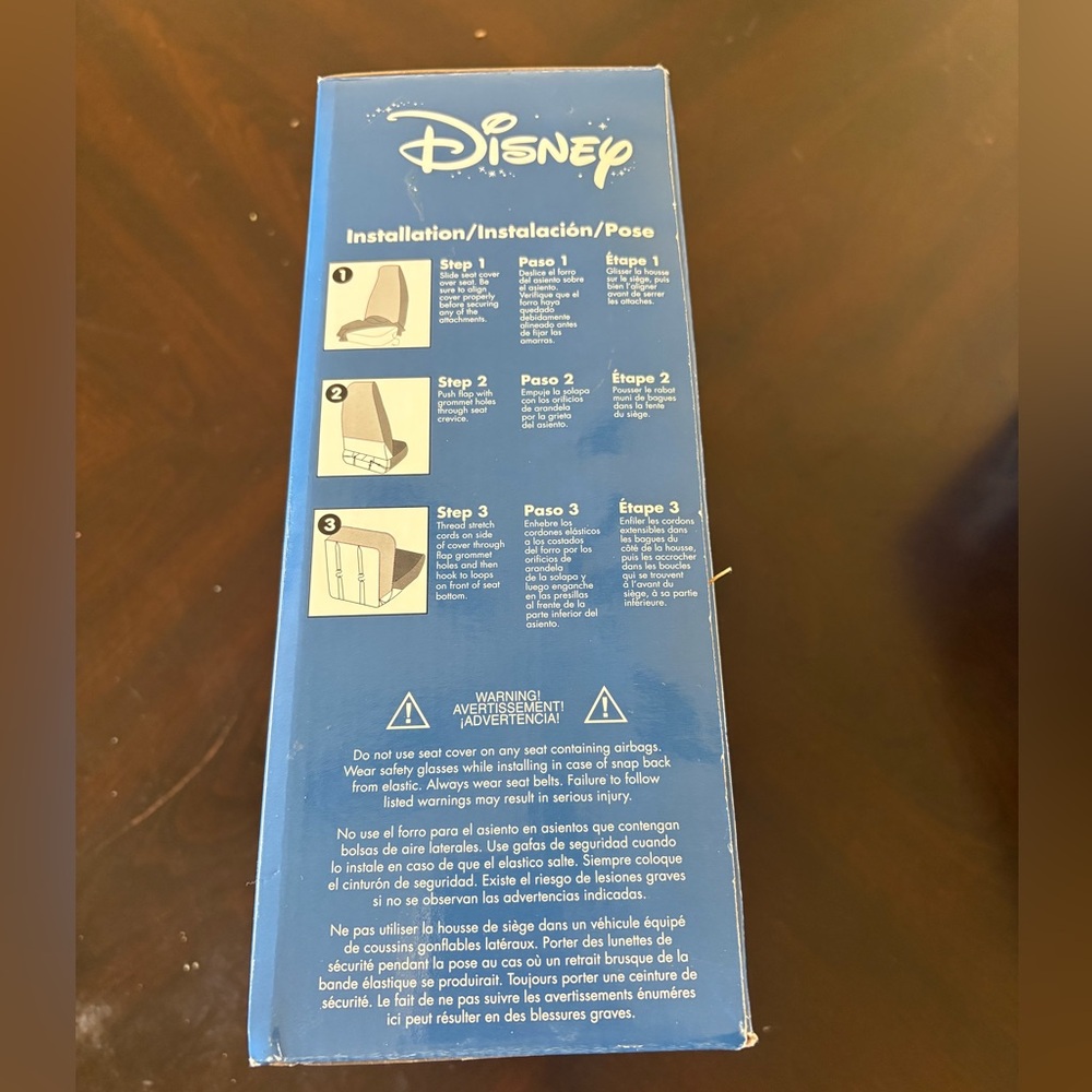 Disney Tinker Bell “TINK” Car Seat Covers – Y2K – New in Box - Picture 3 of 5